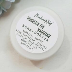 Vahutav kehakoorija "Roheline tee", 100 g