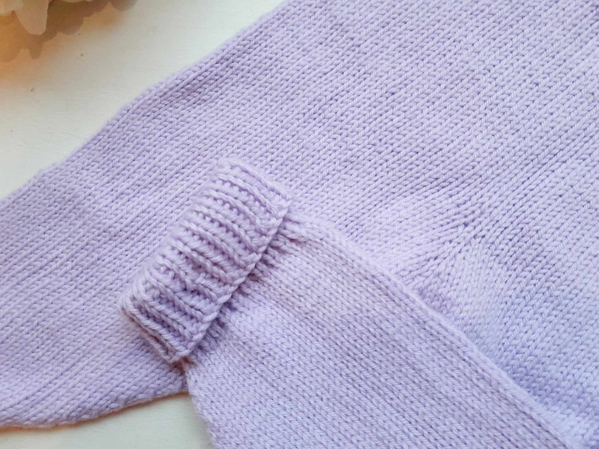 Käsitsi kootud meriino villast püksid