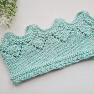 Kootud armas kroon beebile, 6-12k