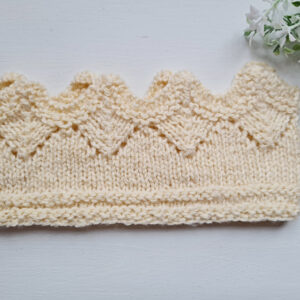 Kootud armas kroon beebile, 6-12k