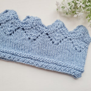 Kootud armas kroon beebile, 3-6k