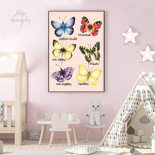 Armas poster "Liblikad nimedega"