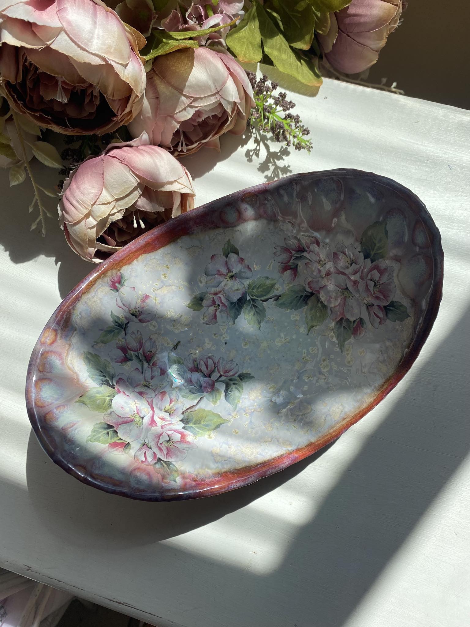 Keraamiline vaagen "Õunaõied"