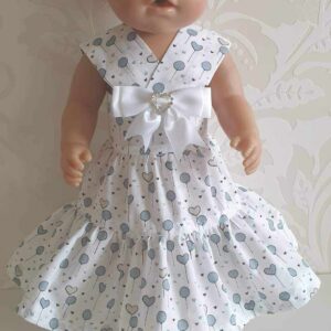 Baby Born kleit ja peapael