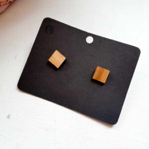 Käsitsi meisterdatud kõrvarõngad "Metsa saladused"