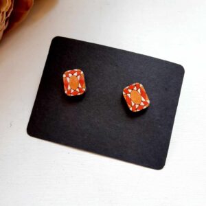 Käsitsi meisterdatud mosaiik kõrvarõngad