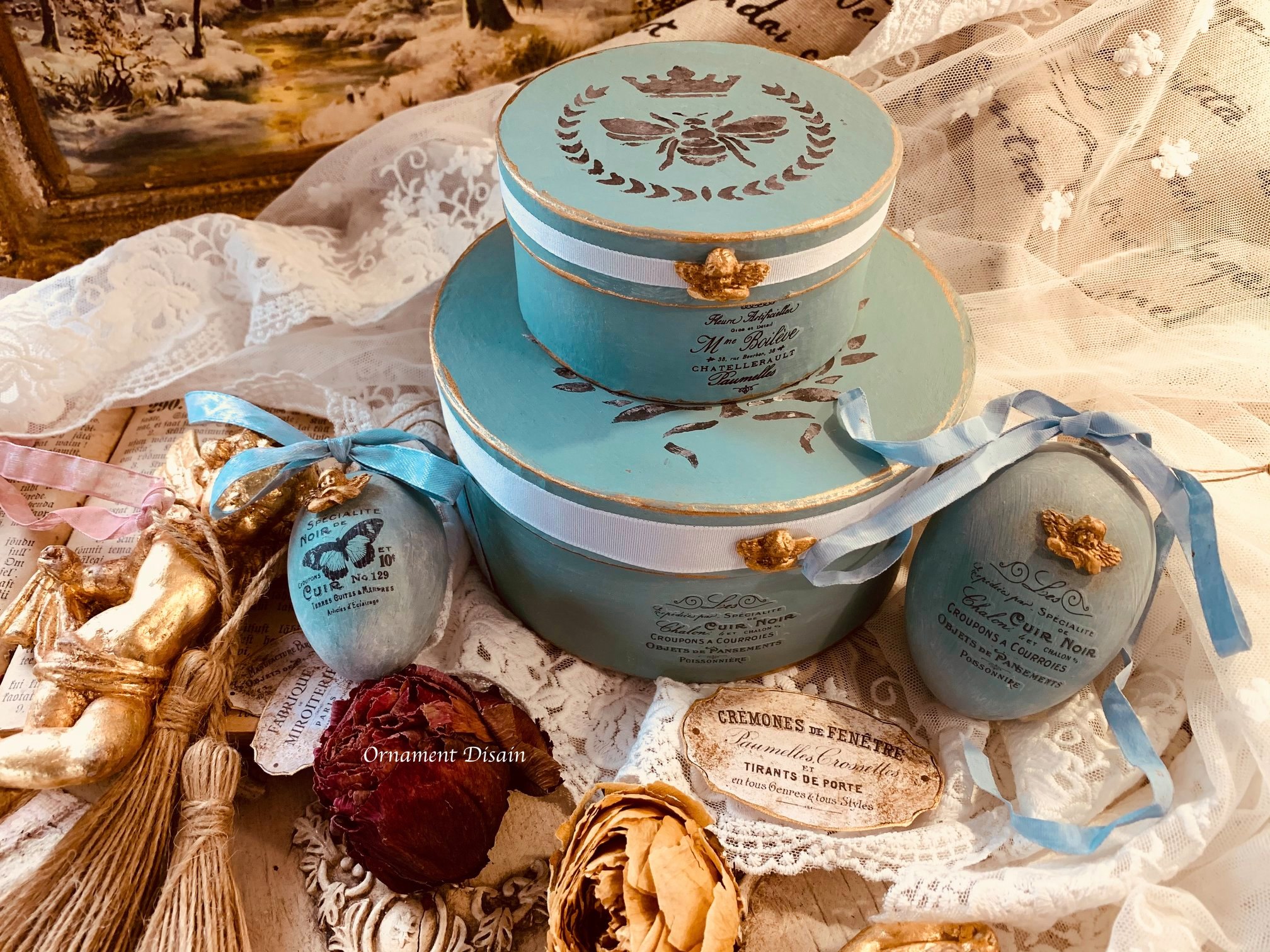 Karp ümmargune ornamentidega