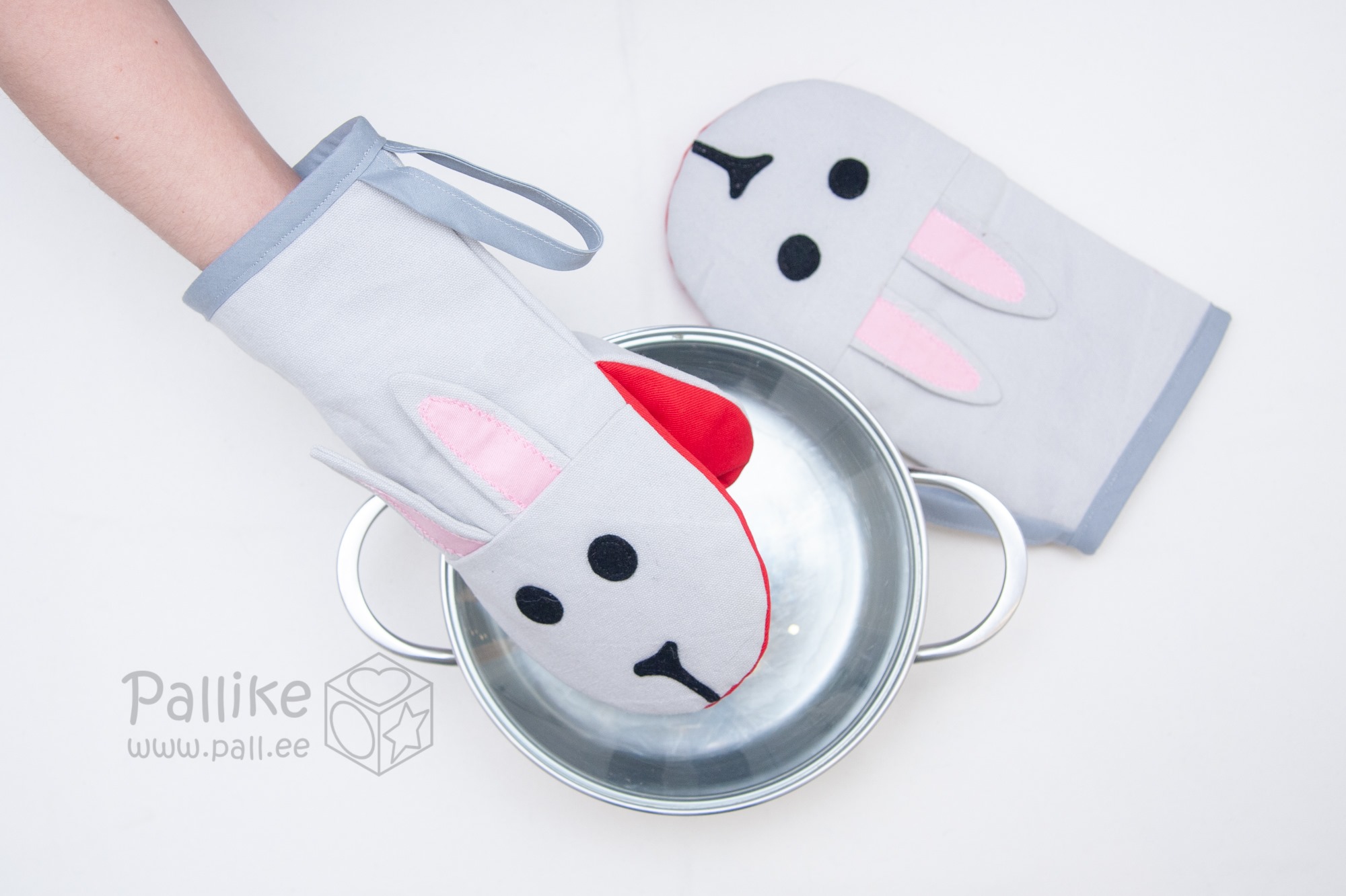 Lõbus pajakinnas 1tk "Jänes"