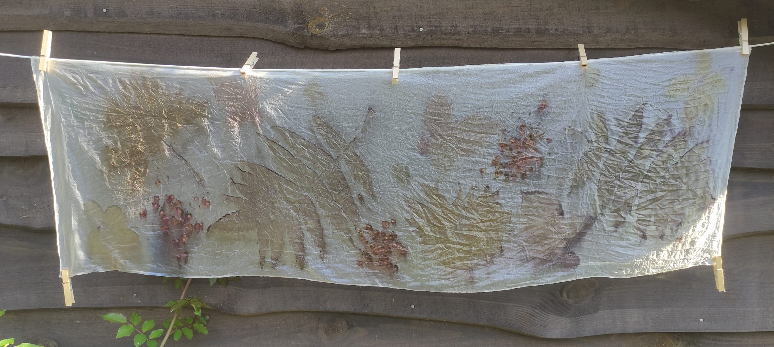 Taimetrüki mustriga siidisall