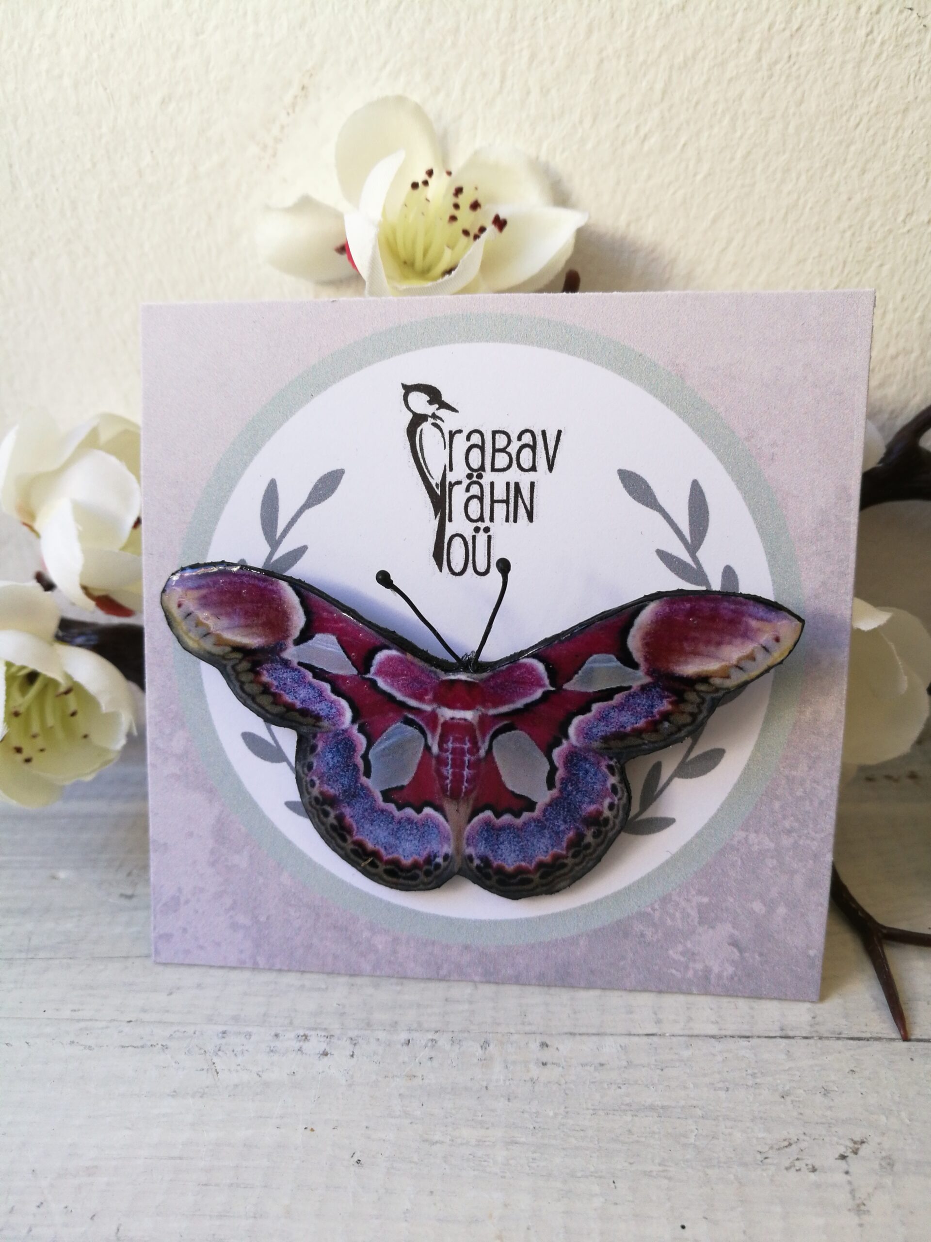 Lilla roosakirju liblikakujuline pross