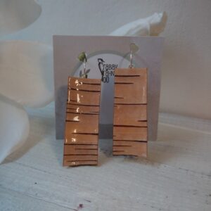 Piklikud Kõrvarõngad Kasetohust