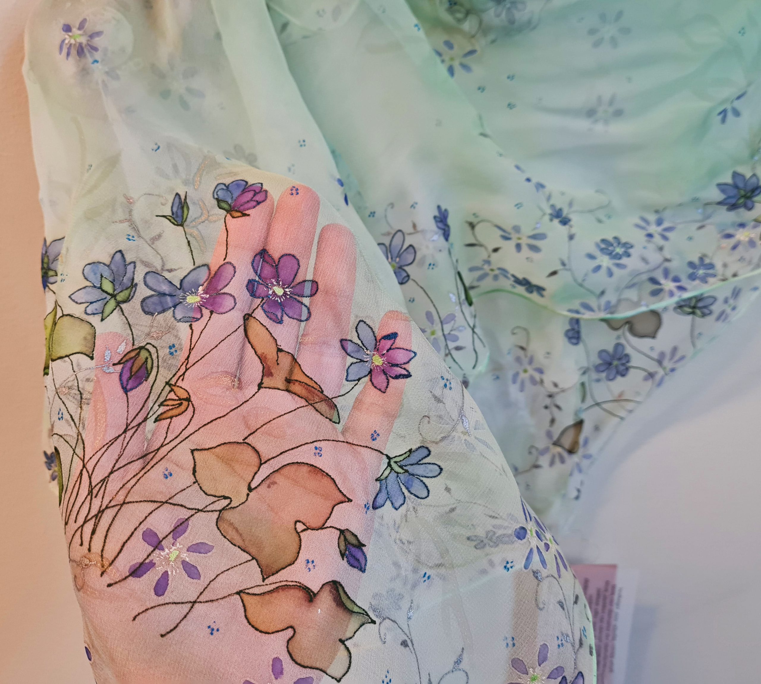 Siidisall "Sinililled"