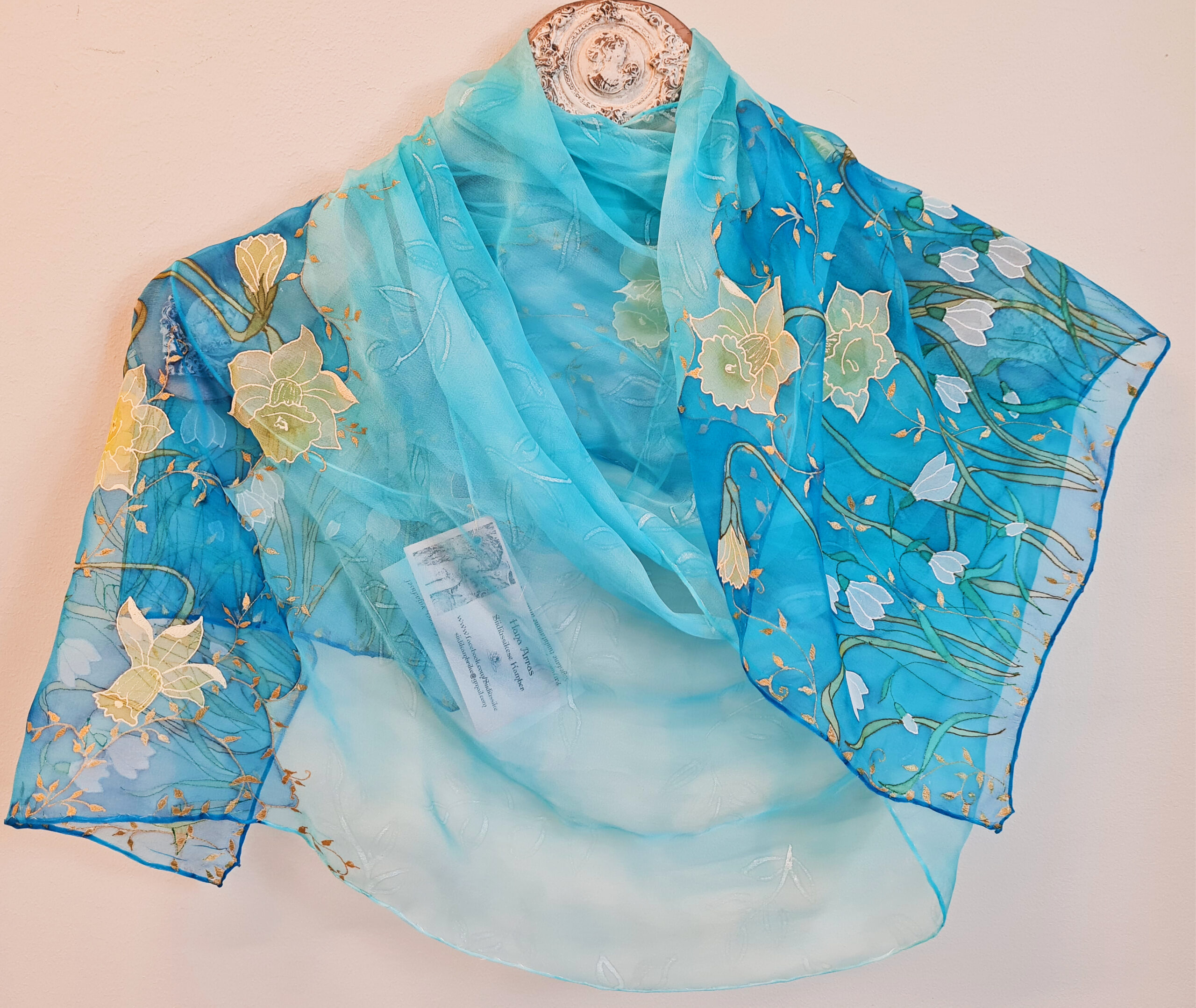 Siidisall "Lumikellukesed ja nartsissid"