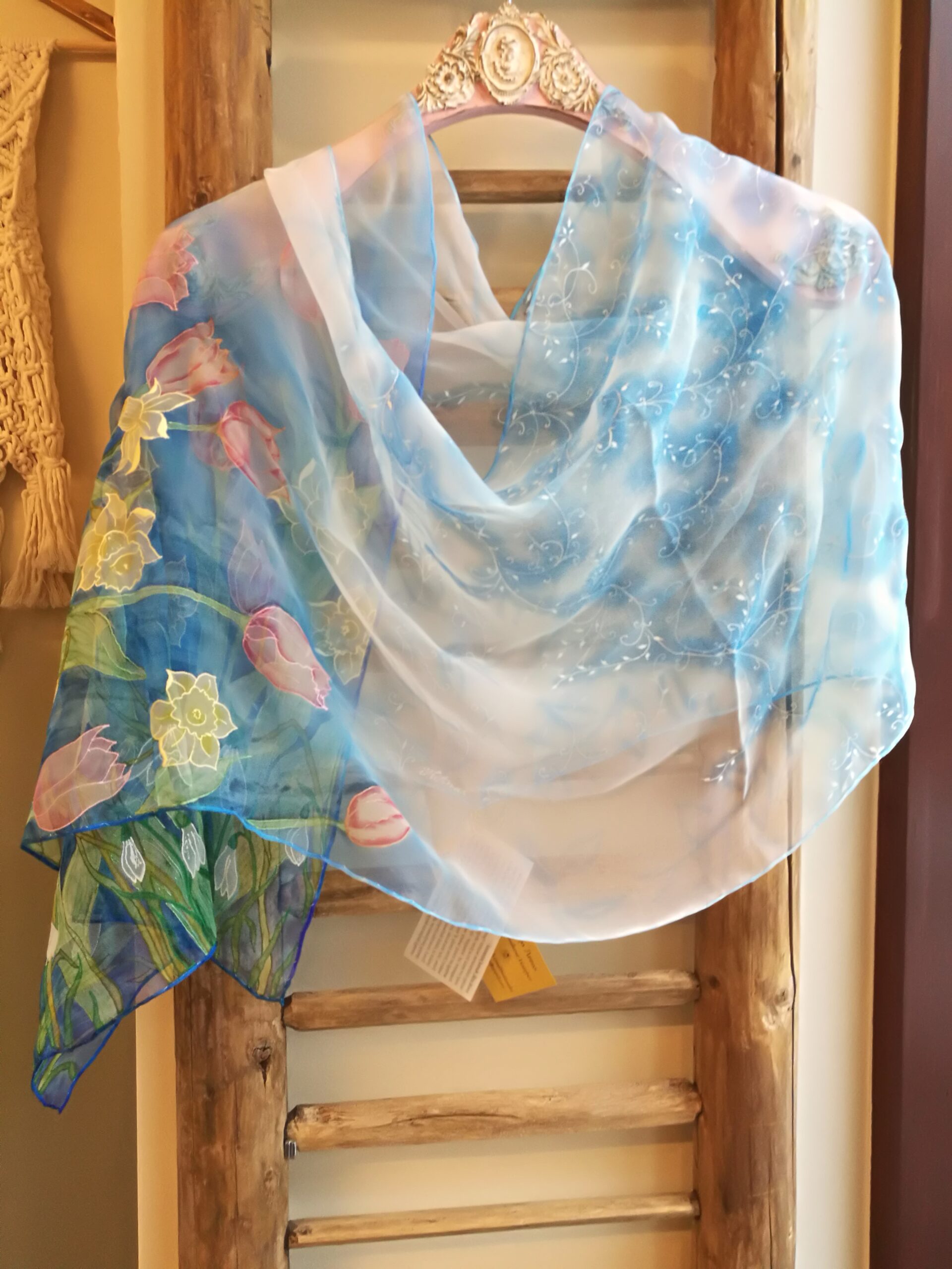 Siidisall "Kevadlilled"