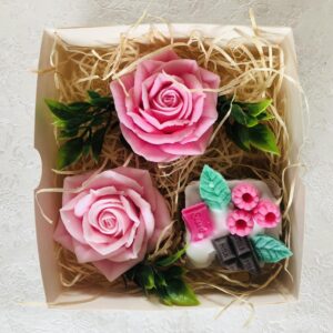 Seebikomplekt "Koogike ja roosid"