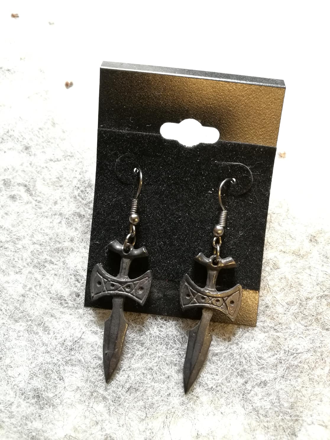 Halli värvi Talose kõrvarõngad