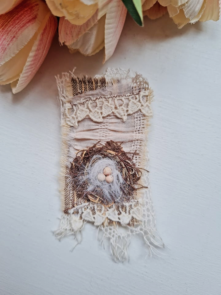 Boho stiilis pross "Linnupesa"