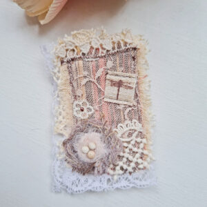 Boho stiilis pross "Linnupesa"