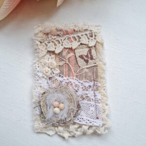 Boho stiilis pross "Linnupesa"