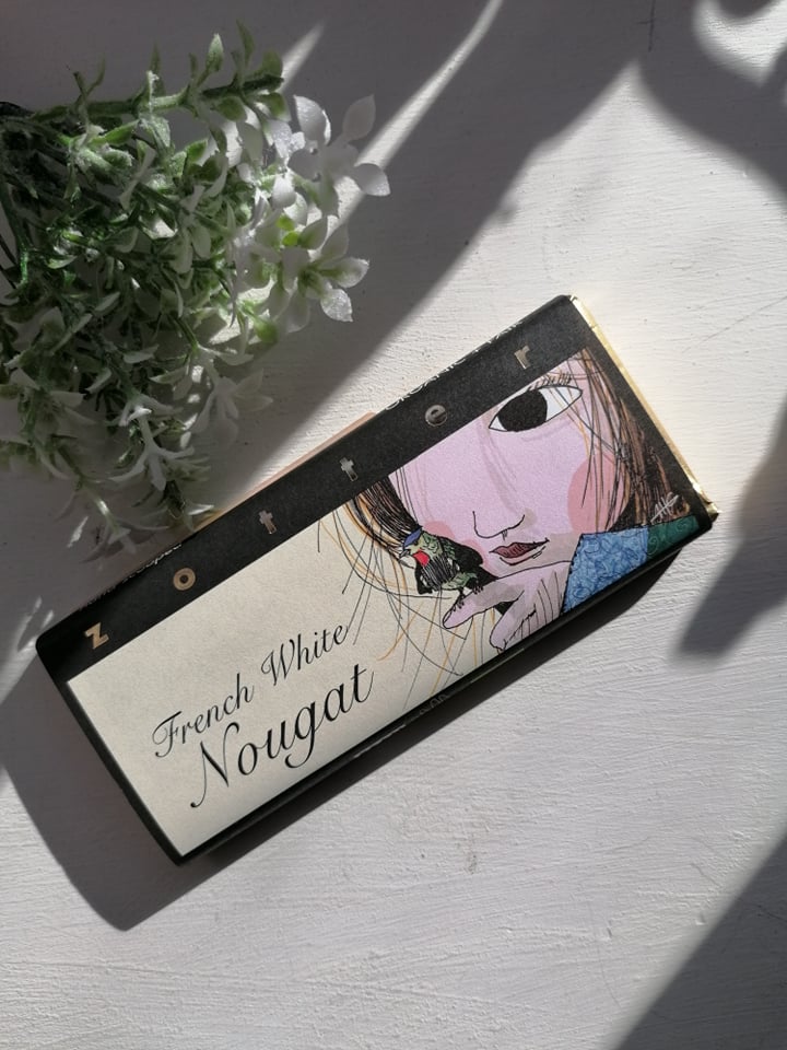 Täidisega šokolaad "French white nougat"