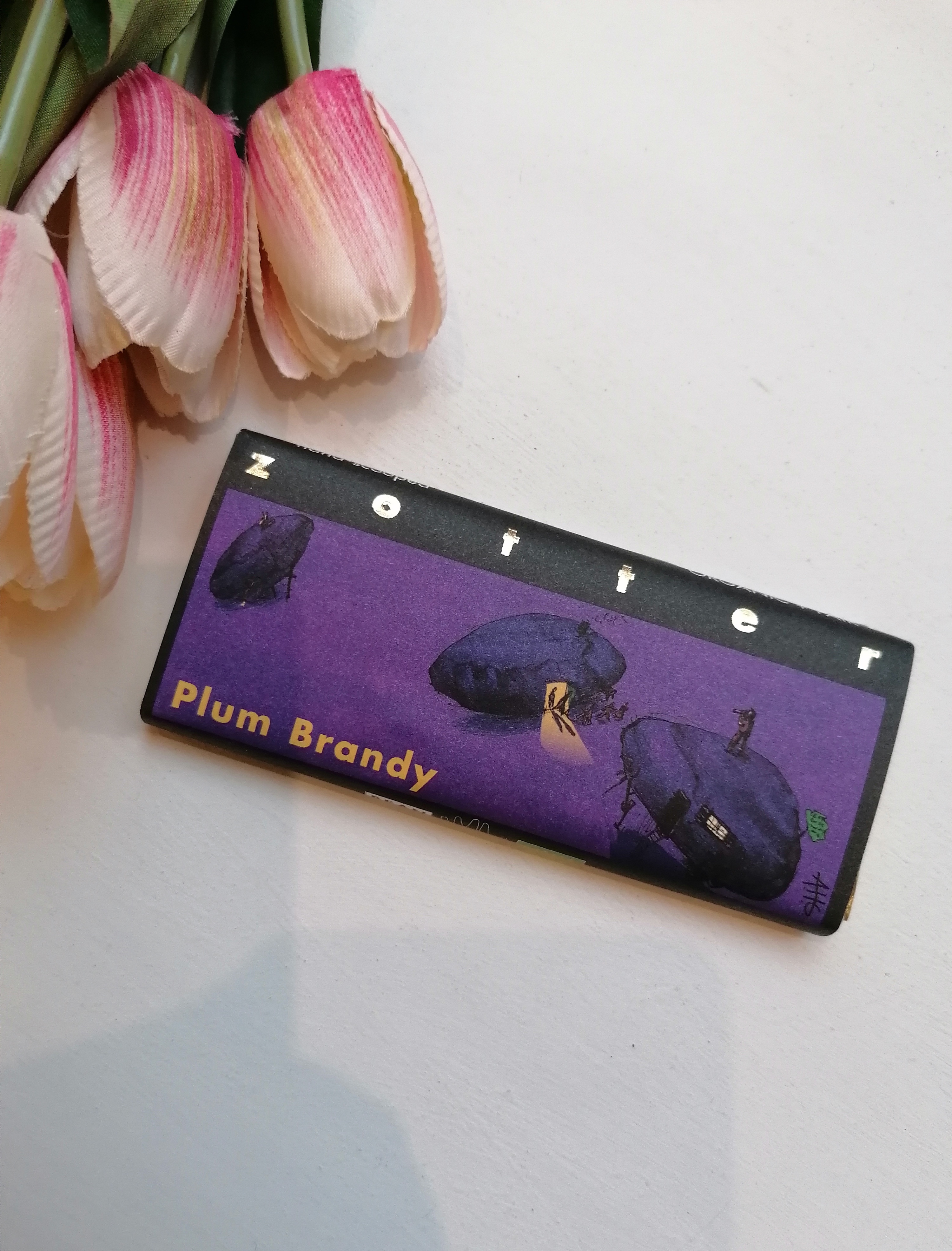 Täidisega šokolaad "Plum Brandy"