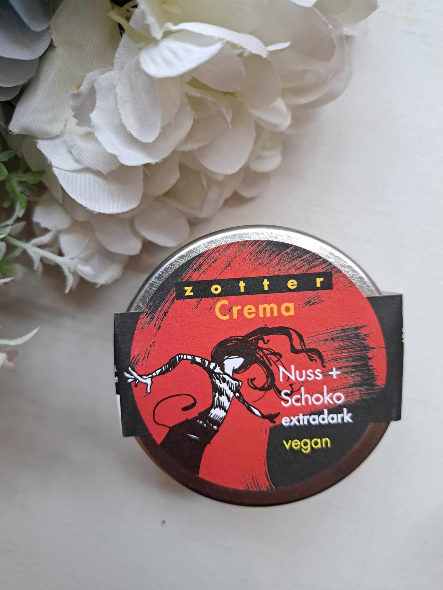 Vegan pähklikreem "Nuss + schoko extradark"- tume šokolaad ja pähklid