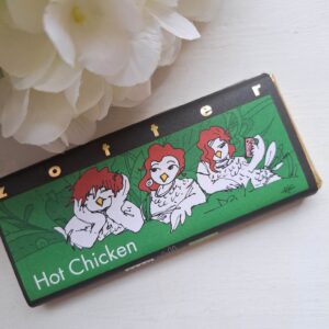 Täidisega šokolaad "Hot chicken"-Eggnog & Whisky- munaliköör ja viski