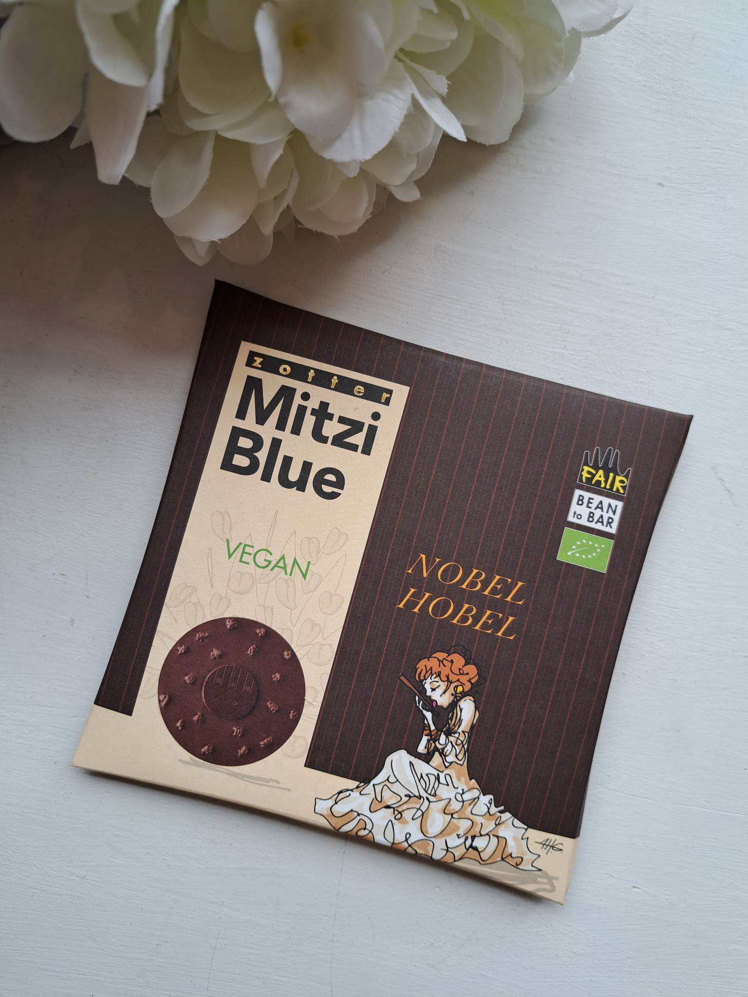 Vegan CD šokolaad "Nobel Hobel"