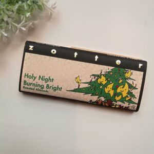 Täidisega šokolaad "Holy Night - Burning Bright" - Roasted Almonds