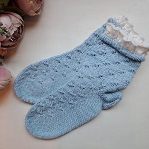 Käsitsi kootud soojad sokid, nr 37