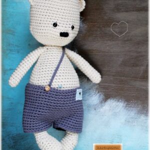 Heegeldatud Karu, hallid püksid