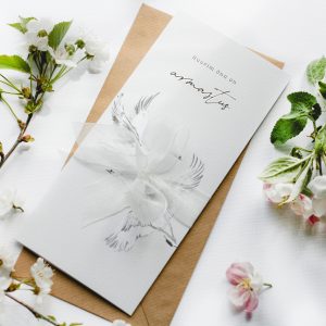 Pulmakaart "Luiged", rahataskuga + luuletused -"Suurim õnn on armastus"